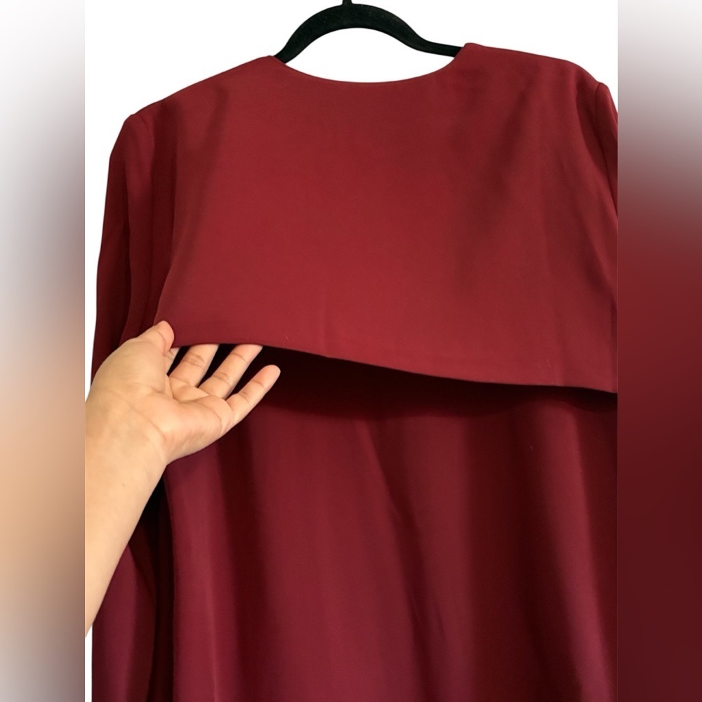 Nine West Burgundy Cardigan - Picture 4 of 10